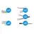 Noxion Rubans LED Naga - Connecteur Seul Couleur 10mm - Petit 15pcs